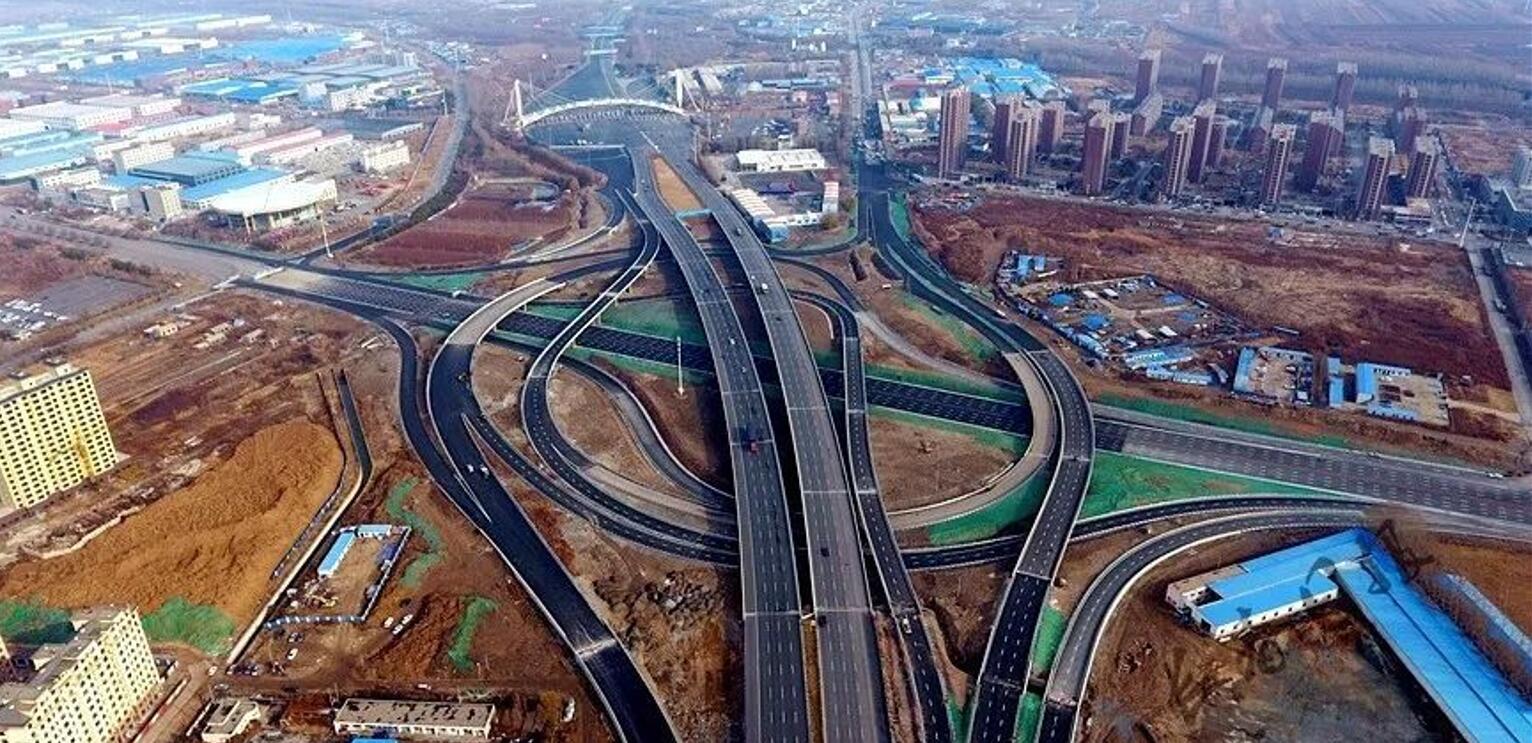 机场大道与长吉高速出口节点立交桥工程